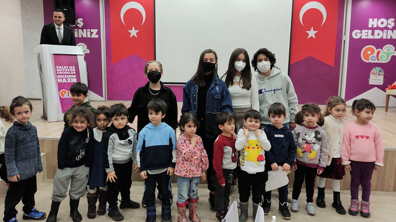 Tozkoparan İskender Dizisinin Başrol Oyuncuları ve Yapım Ekibi Öğrencilerimiz ile Buluştu