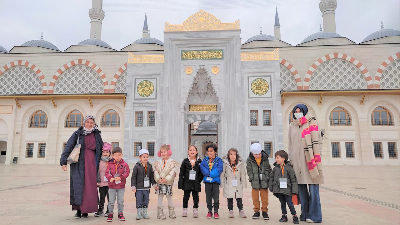 Öğrencilerimiz Cami Ziyaretinde
