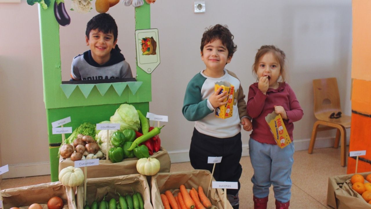 Sınıf Alışverişinde İngilizce Zamanı